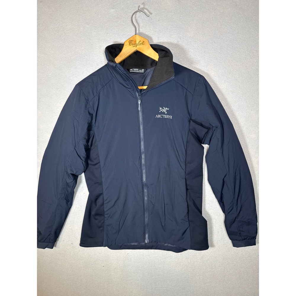 Arcteryx Atom LT Jacket Womens Small Blue Full Zip Insulated Gorpcore Hiking